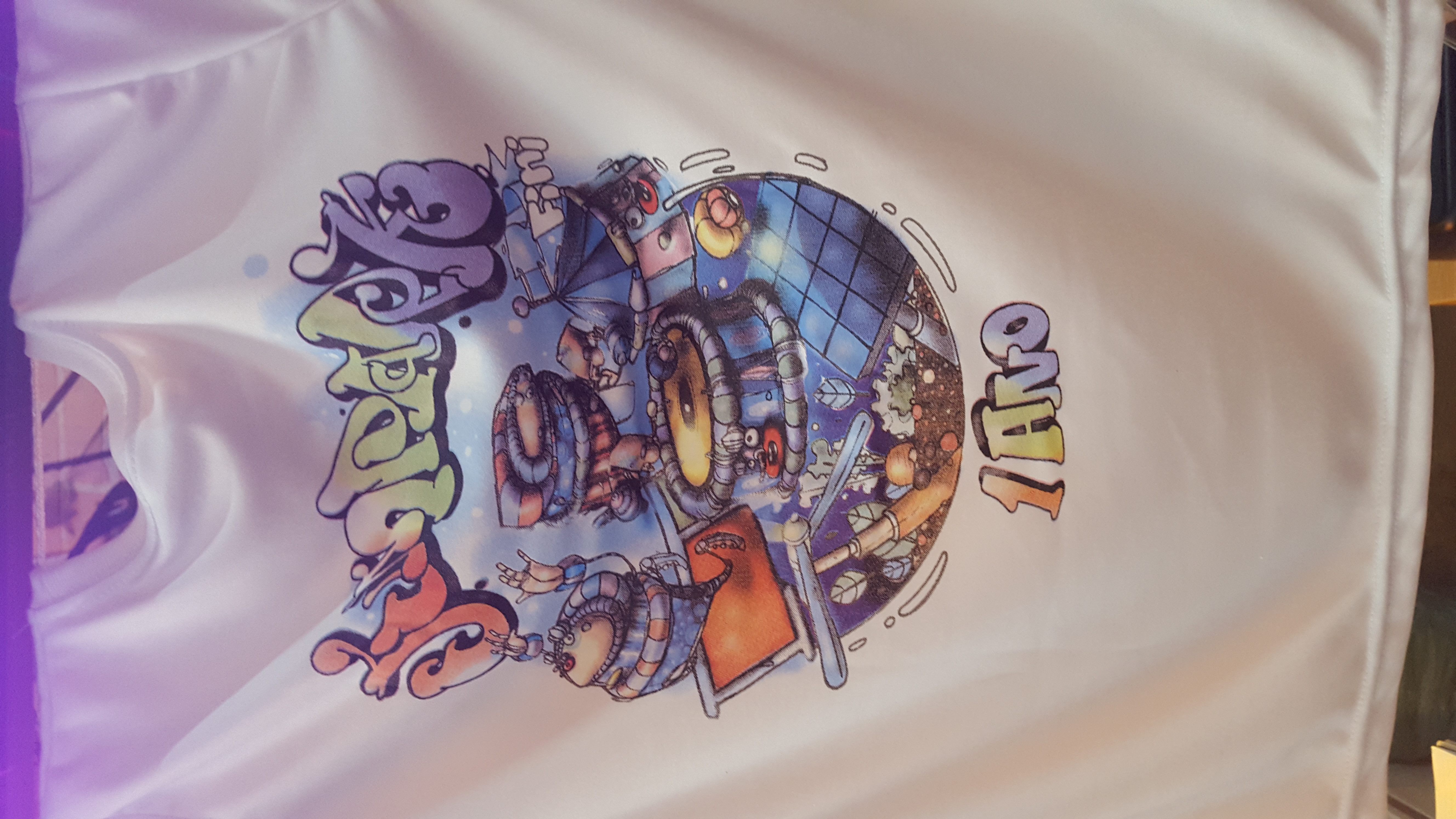 Camiseta comemorativa 1 ano